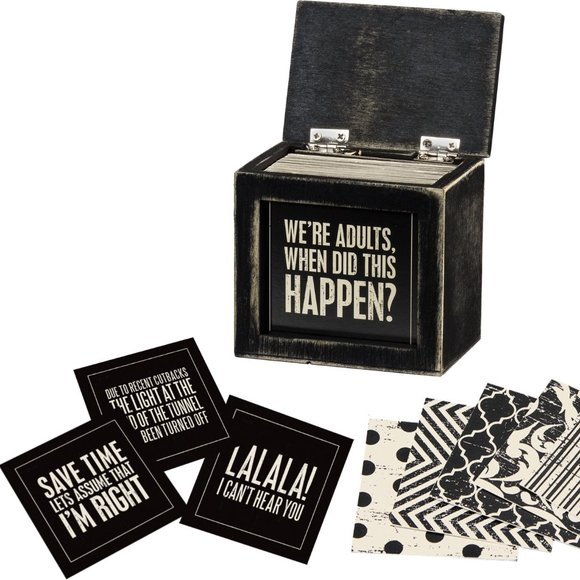 Primitives by Kathy Other - NWT Words of Wisdom Fun Box